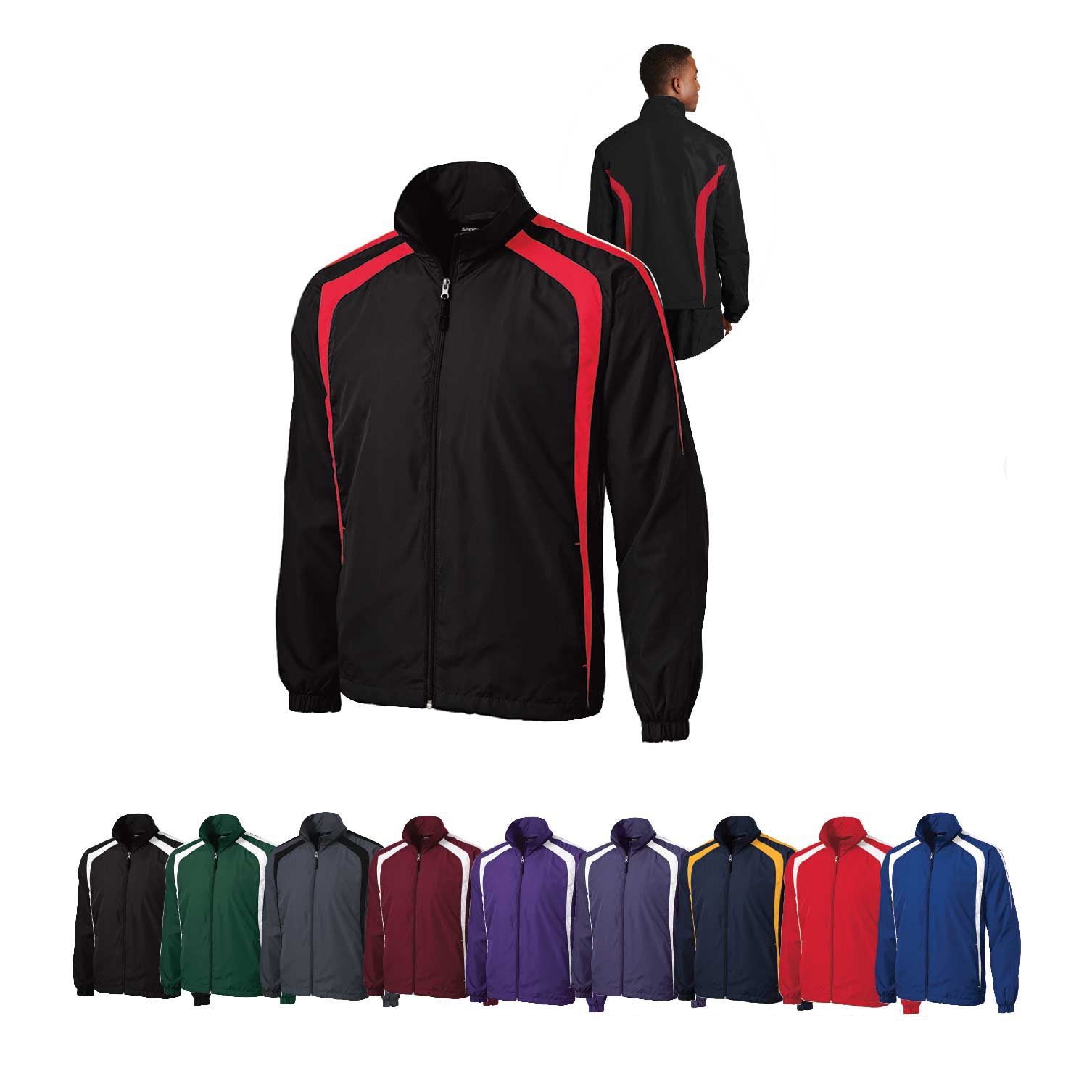 Style 160 Adult Colorblock Jacket